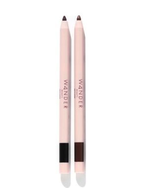 Wander Beauty Skyliner Duo - Jet Black and Tan Line Automatic Gel Eyeliner Set